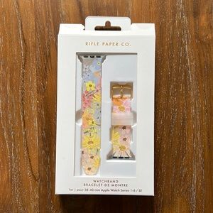New In Box - Apple Watch Band Rifle Paper Marguerite 38-40mm